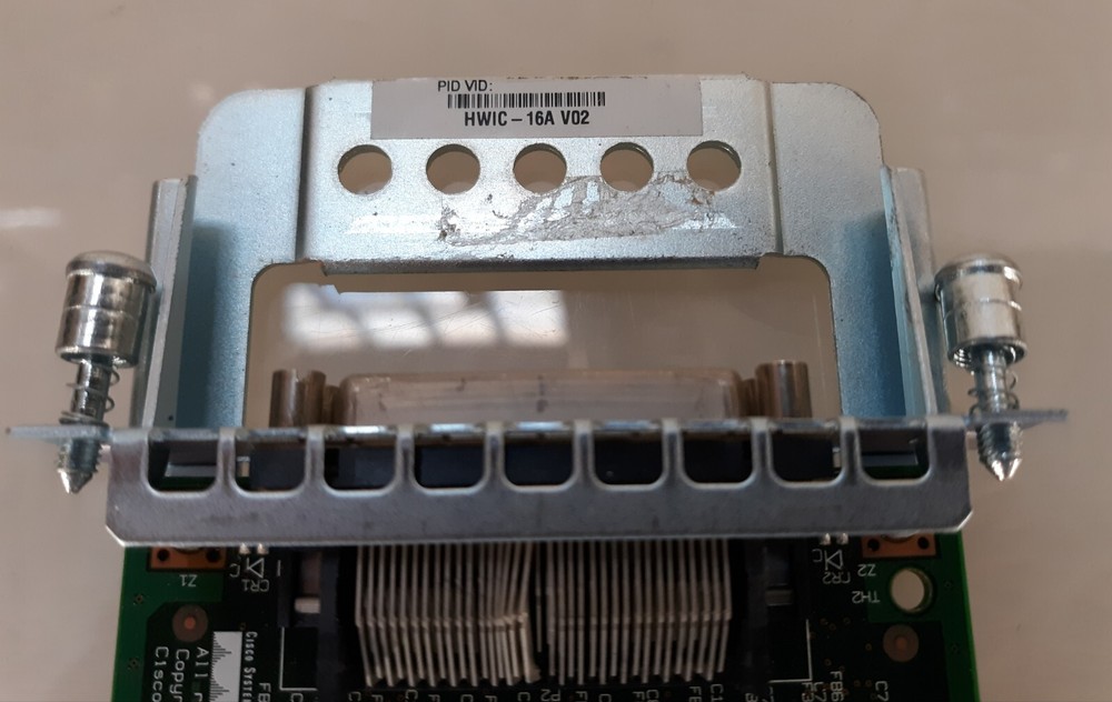 Cisco HWIC-16A V02 16 Port Asynchronous High-Speed WAN Interface Card
