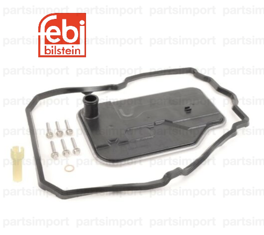 Transmission Filter + Gasket + Pan Bolts + Drain Plug Seal Kit for Mercedes Benz