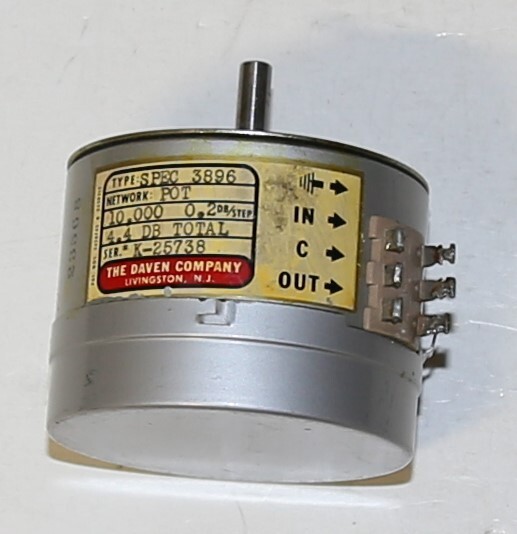 DAVEN ATTENUATOR 3896 10K ohms