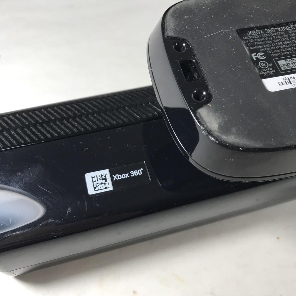 Xbox 360 Kinect Motion Sensor Model 1414 Black Video Game Camera Microsoft