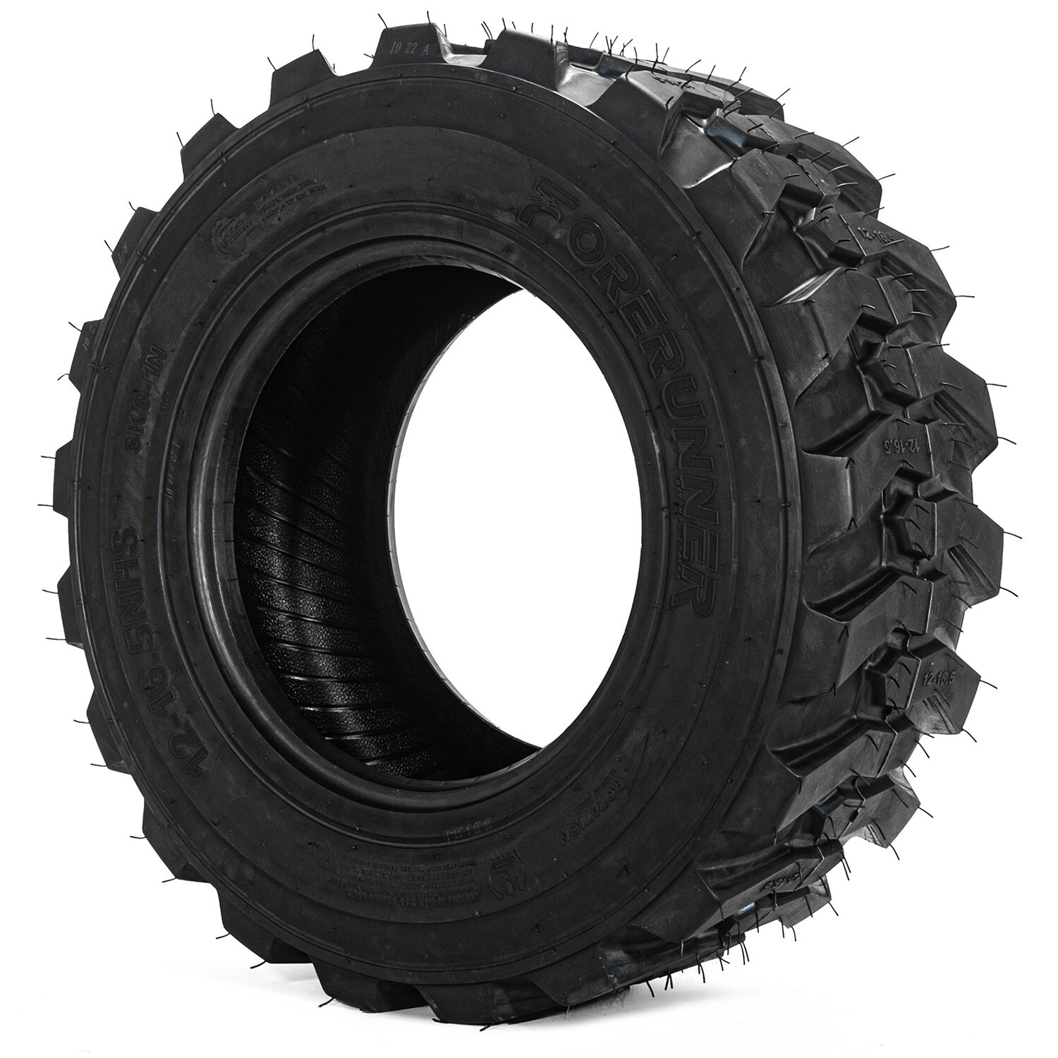 4X 12X16.5 12PR 12-16.5 Heavy Duty SKS Skid Steer Tires 12 16.5 for Bobcat