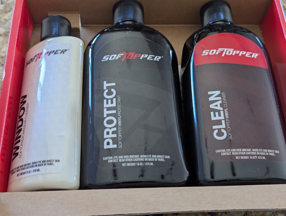 SofTopper St Cleaner/Protectant Pack - Universal - RP-CLPRV-STD 3-pack