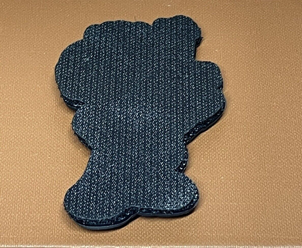 PVC Tactical Morale Patch, Tactical Mario Patch, Mario Bros. Gun Patch