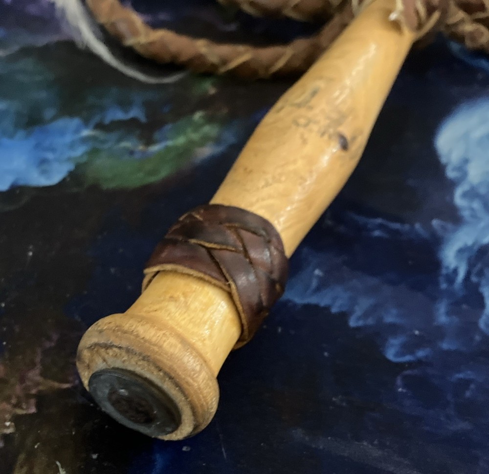 Swivel Handle Bull Whip 10 Ft