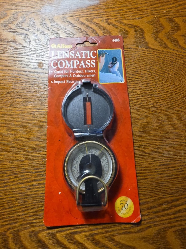 Allen Lensatic Compass Black 486