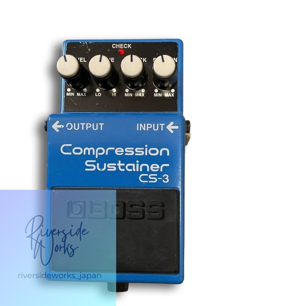 BOSS CS-3 Compression Sustainer Check Description