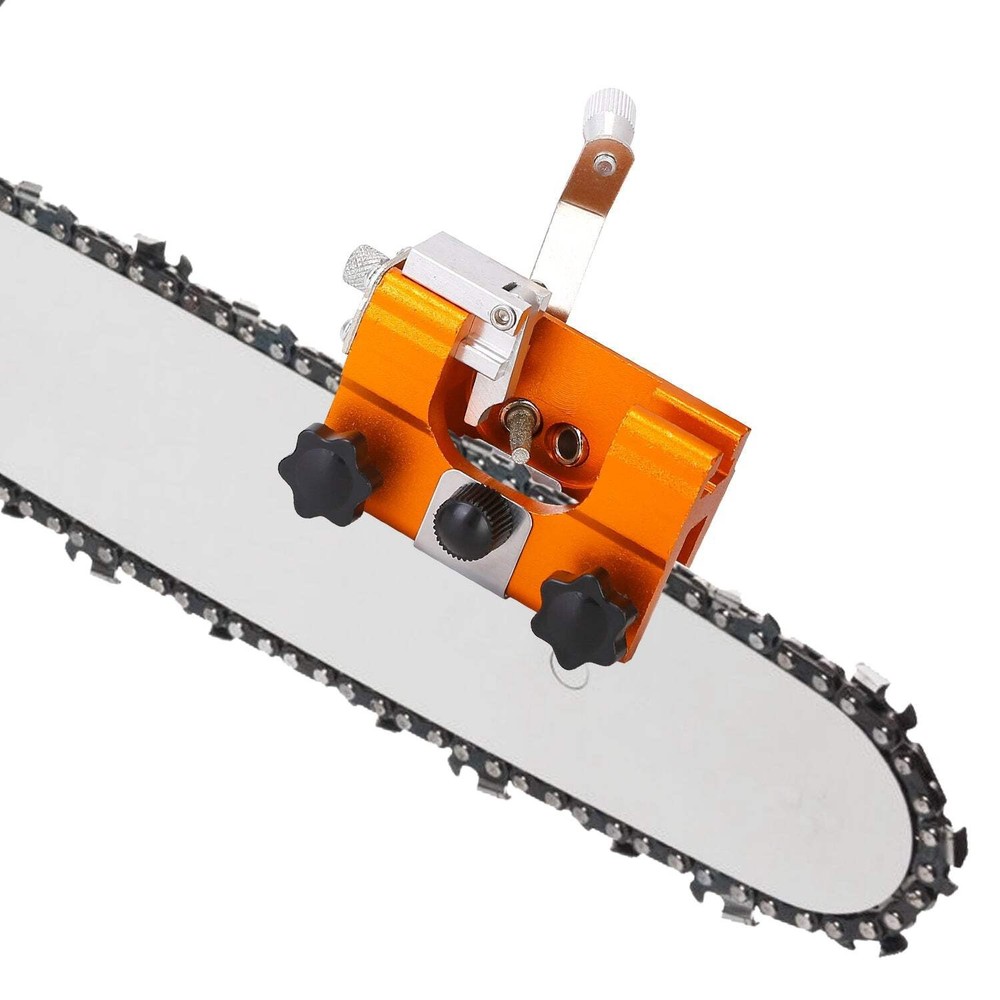 Chainsaw Chain Sharpening Jig Universal Chainsaw Sharpener Kit Hand Crank Chain