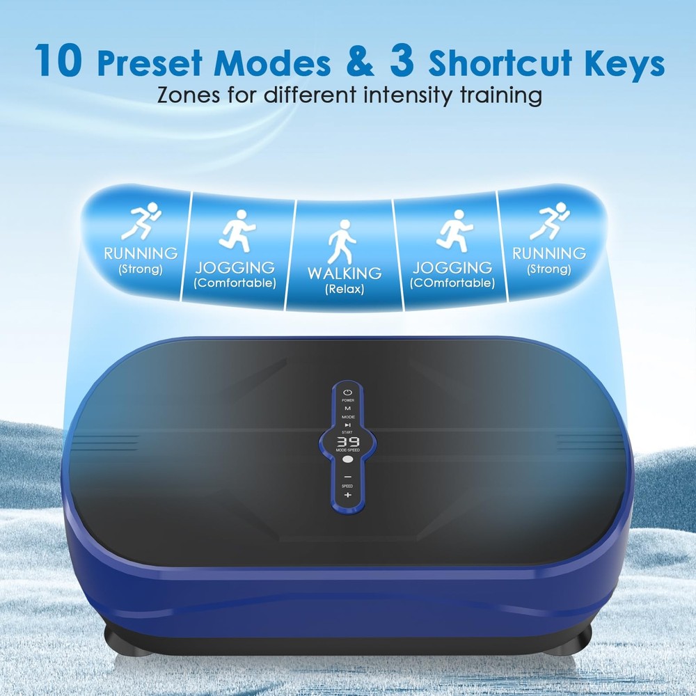 Vibration Plate Exercise Machine, Vibration Plate for Lymphatic Drainage, Who...
