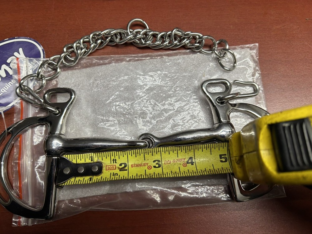 New 5” Formay Kimberwick Snaffle Bit