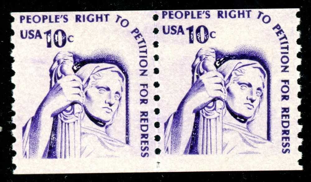 EFO 1617 BROKEN "10c" INK STARVATION