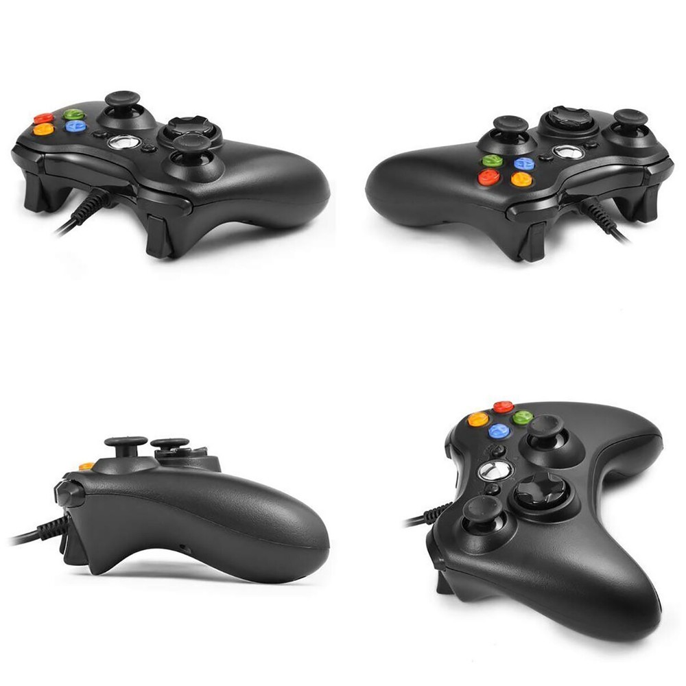 Long Wired USB Game Pad Controller For Microsoft Xbox 360 Console PC Windows MAC
