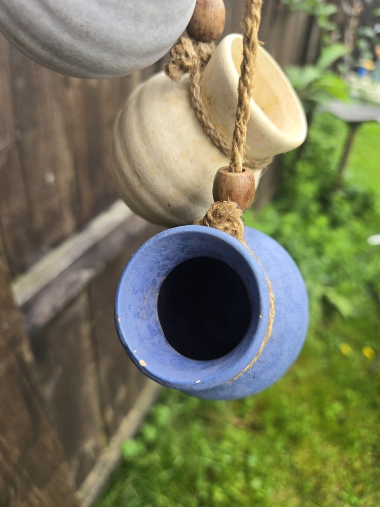 Miniature Hanging Clay Pots