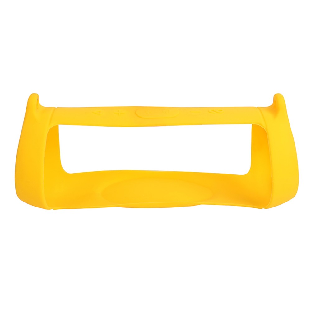 Yellow Silicone Case Protective Frame Cover for JBL Charge 5 Bluetooth Speaker