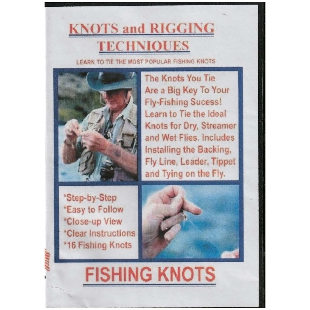Fly Fishing Knots & Rigging Techniques-2 DVD set