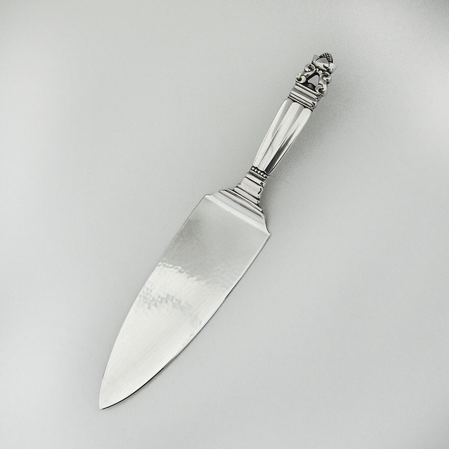 Acorn Pie Server All Sterling Silver Georg Jensen Denmark