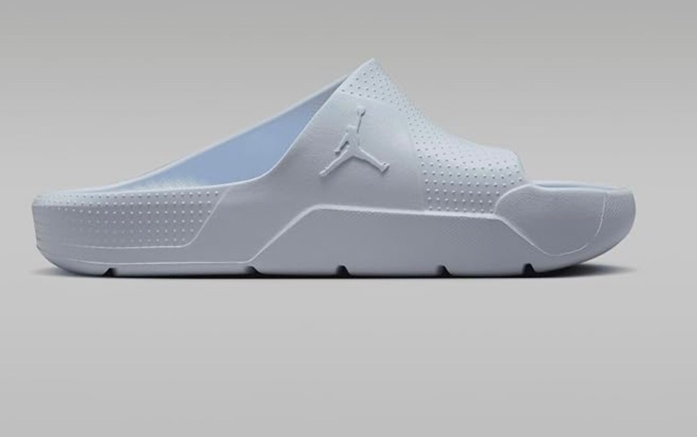 Jordan Post Slide Football Grey