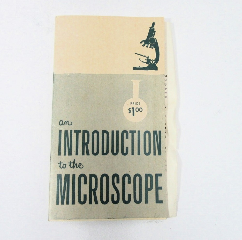 VINTAGE SCOPE INSTRUMENTS MICROSCOPE MODEL #5466 W/ BOX, MANUAL, & ACCESSORIES