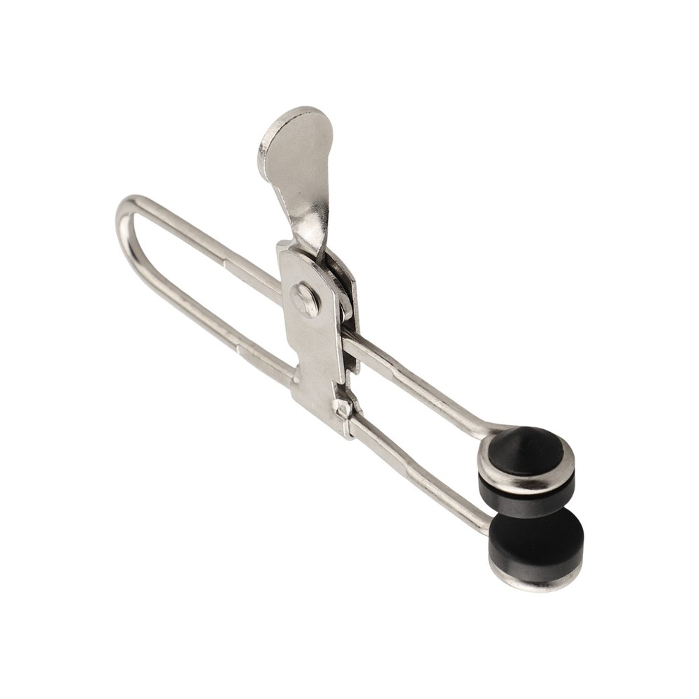 Spring Steel and Rubber Grid Clamps Set for Secure Installations 2 pcs
