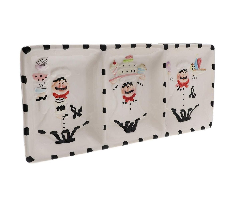 Triple Chef Candy Plate