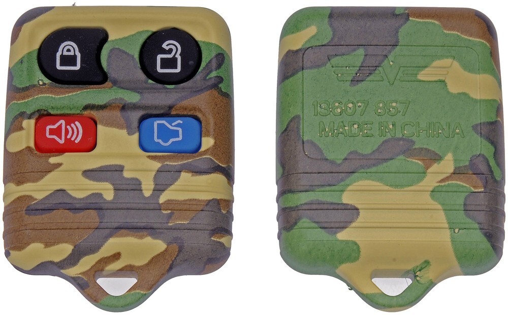 Dorman 13607GNC Keyless Remote Case Replacement Green Camouflage