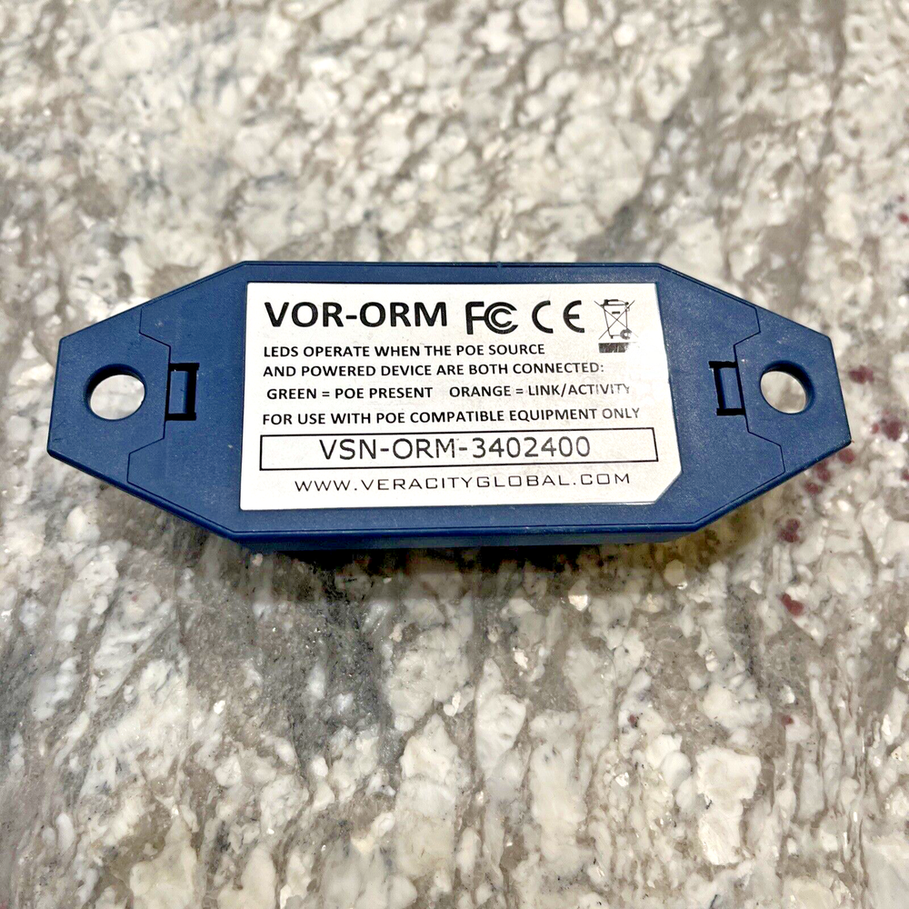 Veracity VOR-ORM OUTREACH Max PoE Ethernet Extender Free Shipping