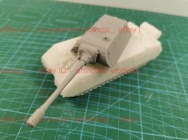 3D Printed 1/72 D Series "Mouse-shaped Turret Front-mounted Type" tank Unpainted