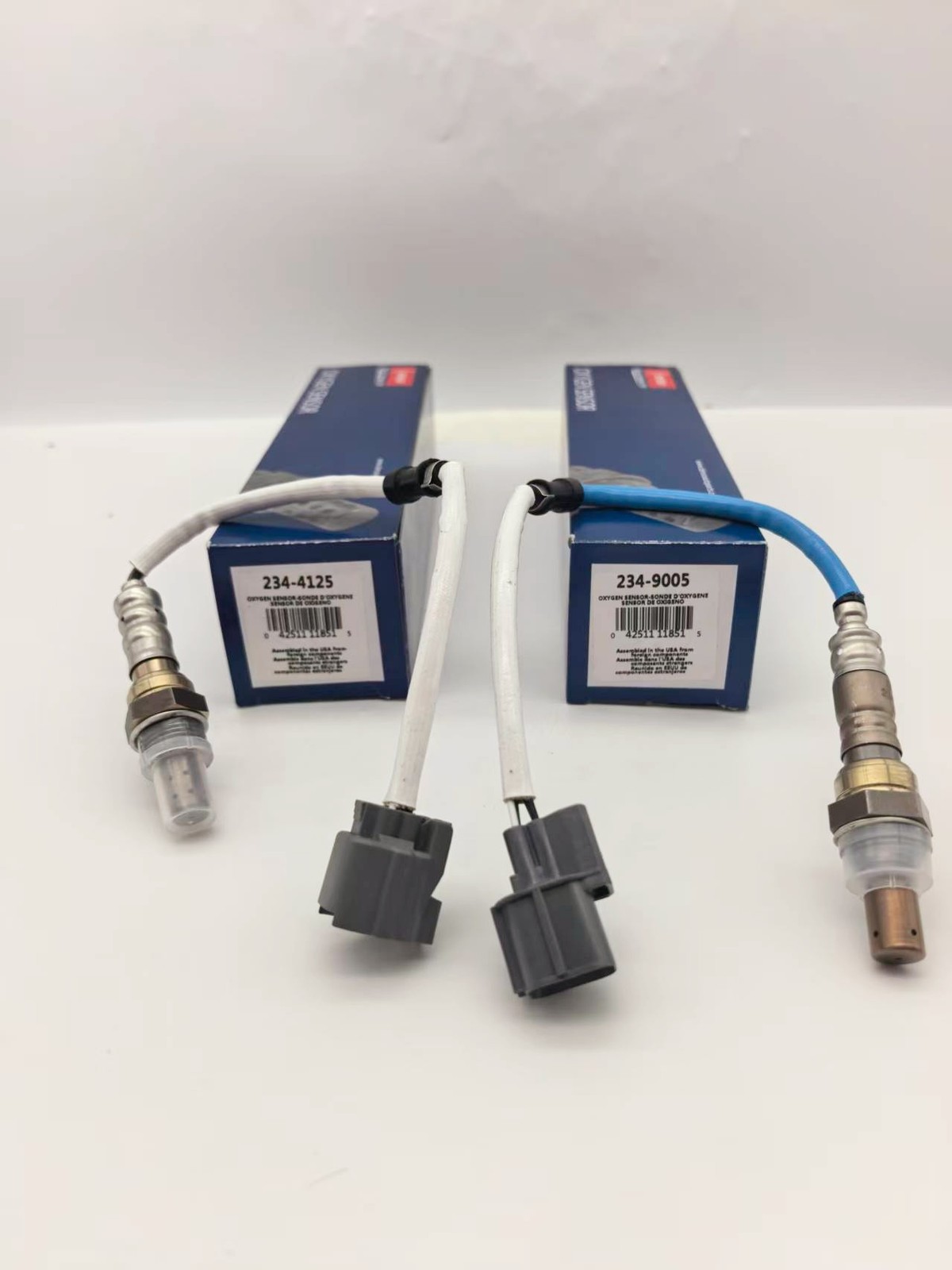 2Pcs Air Fuel Ratio Up&Downstream Oxygen O2 Sensor For 2002-2004 Honda CR-V 2.4L