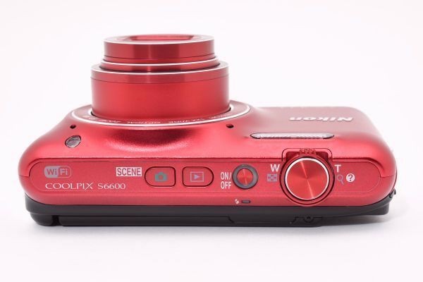 Nikon COOLPIX S6000 Raspberry Red Digital Camera Excellent Condition