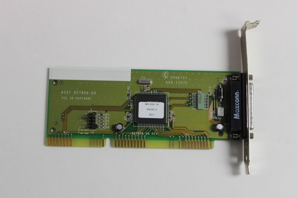 ADAPTEC AVA-1502 S8 ISA SCSI CONTROLLER ADAPTER WITH WARRANTY