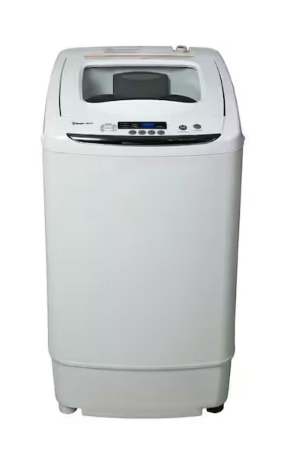 Magic Chef 0.9 cu, ft, Portable TopLoad Washer Machine. 5 fully automatic cycles