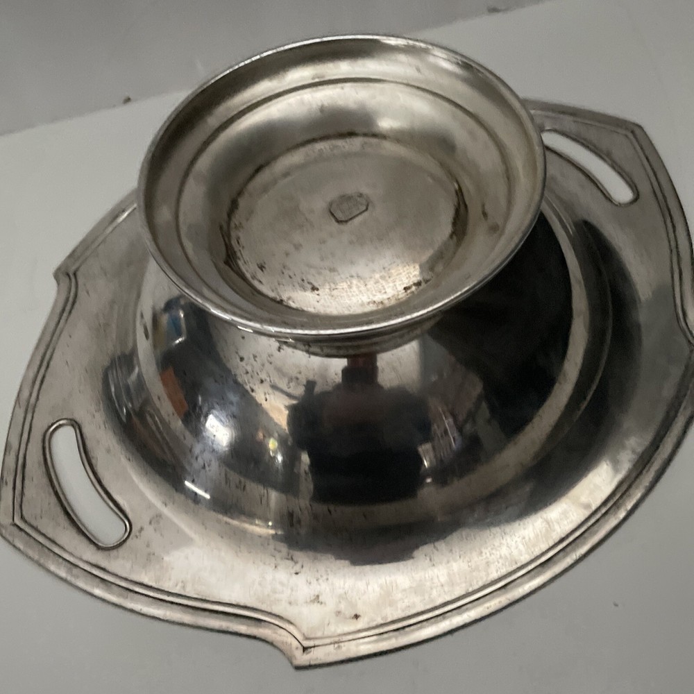 Vintage Crescent Silverware Mfg Co Inc Serving Bowl