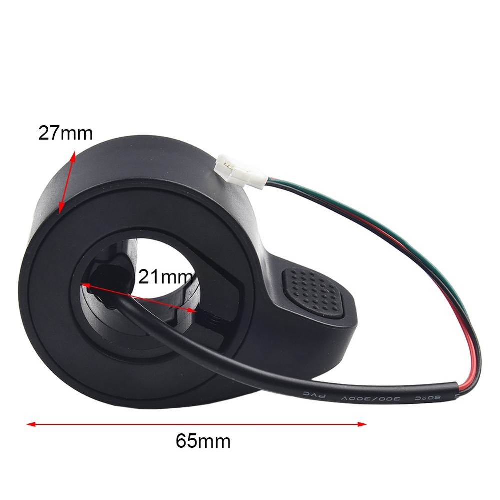 For 1S/Electric Scooter Throttle Accelerator E-scooter Accelerator Black