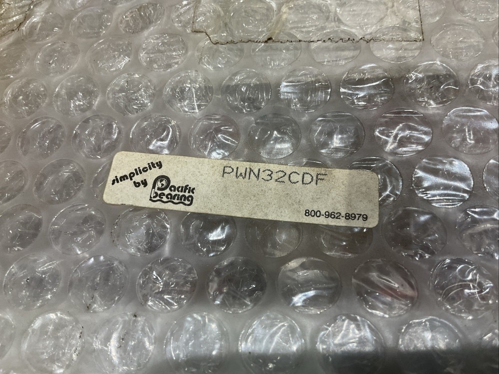 PACIFIC BEARING -- PLAIN LINEAR DOUBLE BEARING -- PWN32CDF