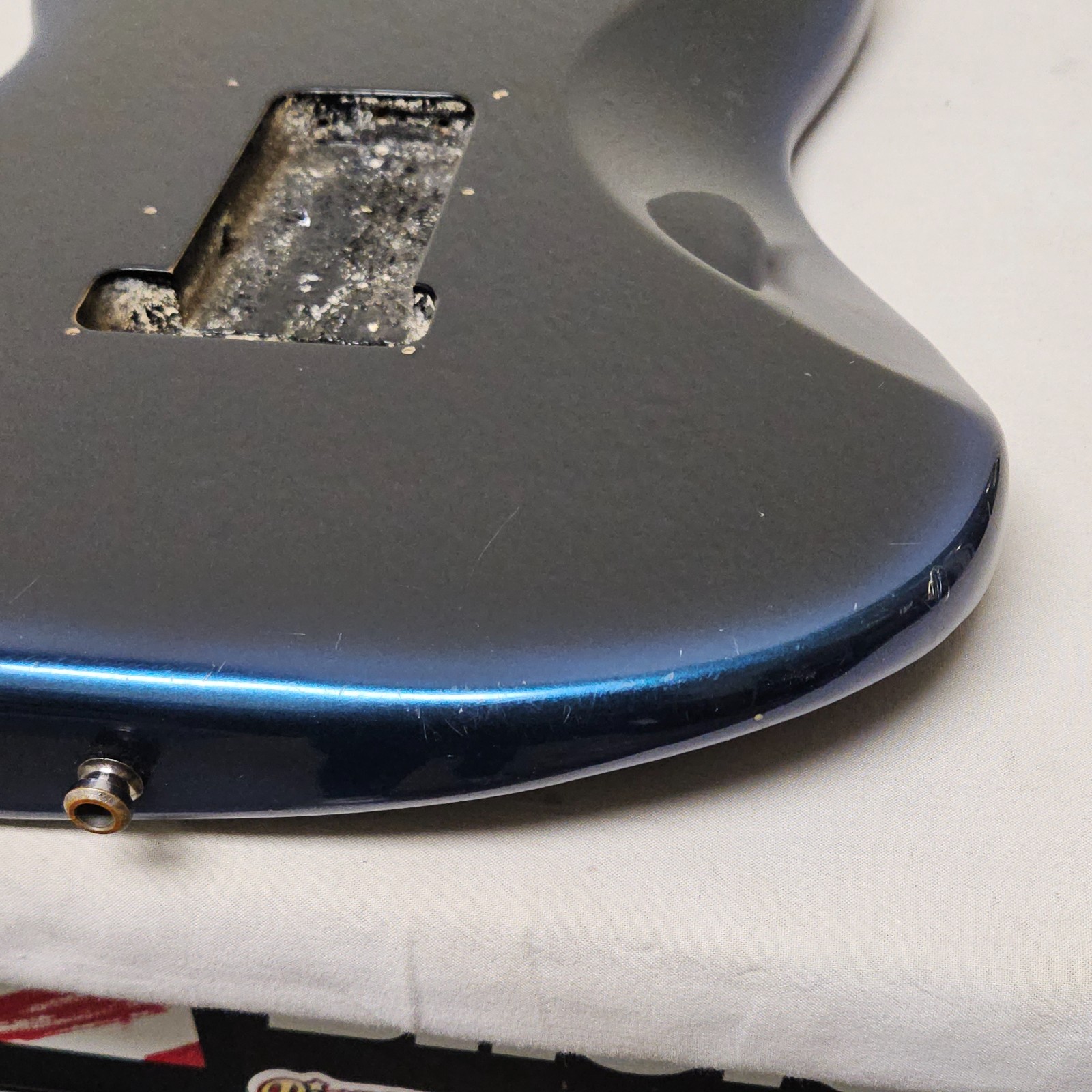 1993 Fender USA Strat Plus Body Blue Pearl Burst - American Electric Guitar 90s