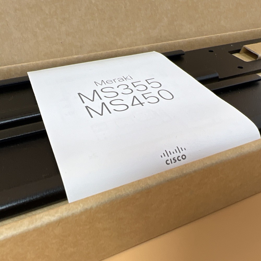 CISCO MERAKI MS355 MS450, Post Rack Mount Rail Kit
