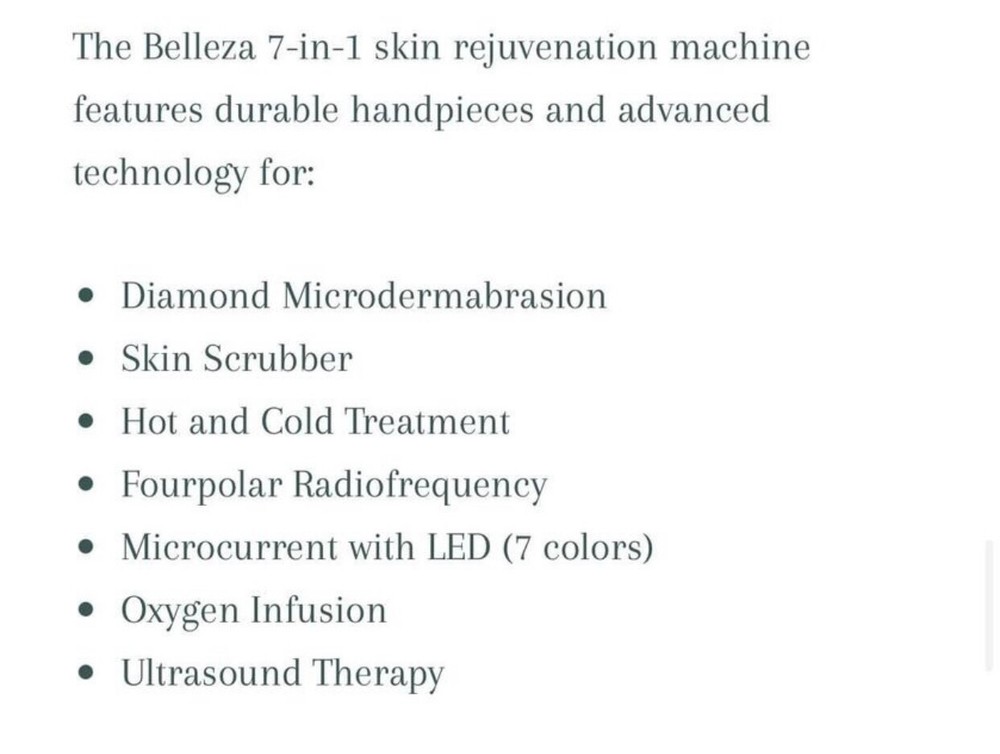 7-n-1 Rejuvenation Machine 