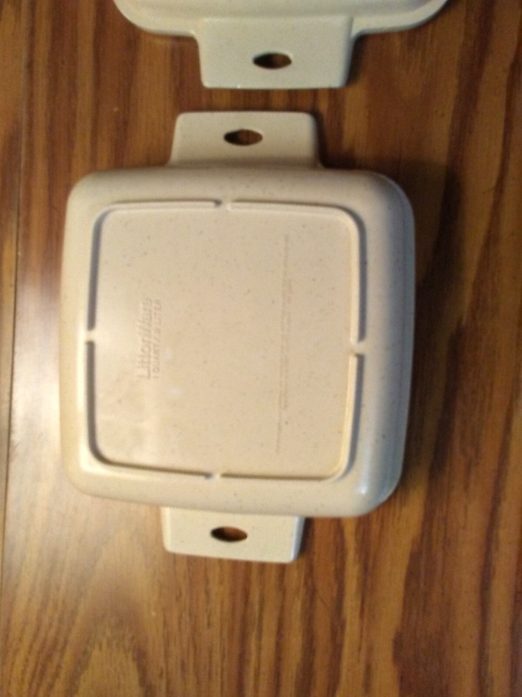 Littonware square dish for microwave or oven