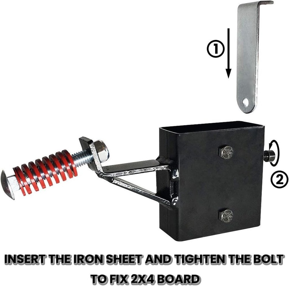 Versatile 2x4 Target Hanger | Complete Setup with Adjustable Features & Hardware