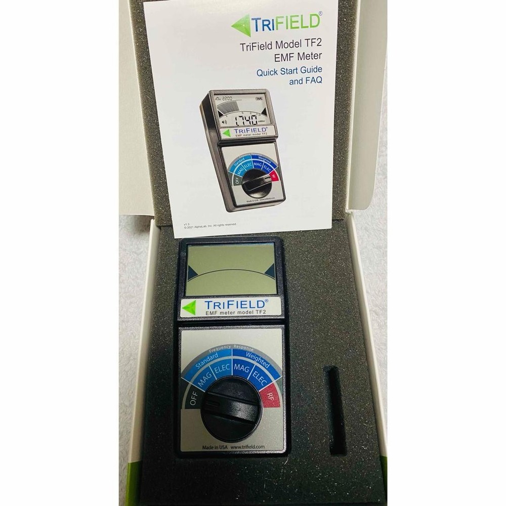 TriField Meter TF2 Tri Field EMF Meter Model TF2 Used