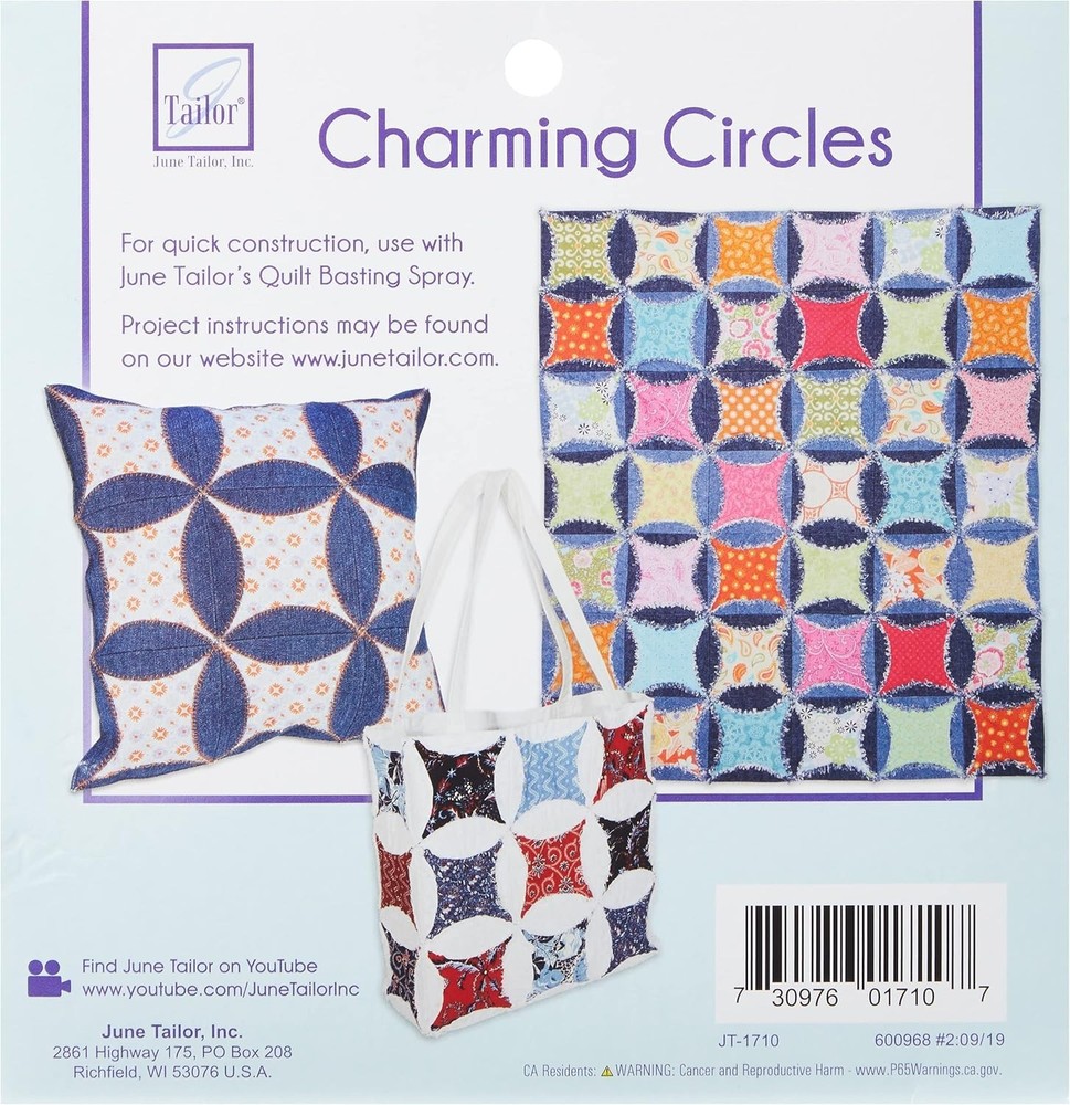 Transparent Charming Circles Ruler