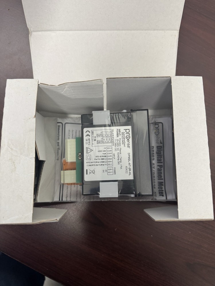ProSense DPM2L-AT-2R-HL digital panel meter