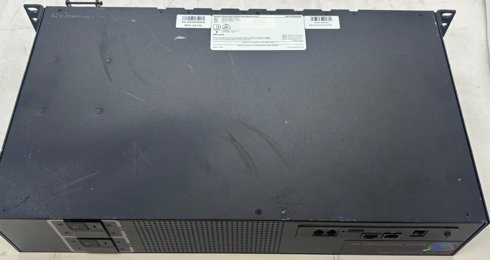 Sentry CW-16HF2A452 SWITCHED CABINET DISTRIBUTION UNIT