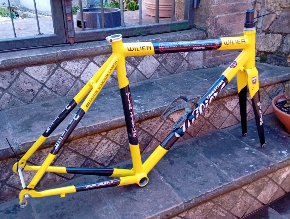 Wilier Izoard Team Liquid 2001 Frame And Fork