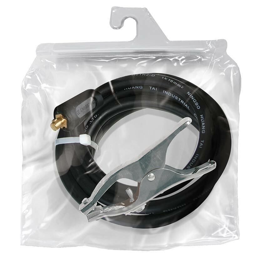 GYS Ground Terminal + Cable + Plug Mounted: 400A, 4m, Cable Ø 35mm², 35/50mm²