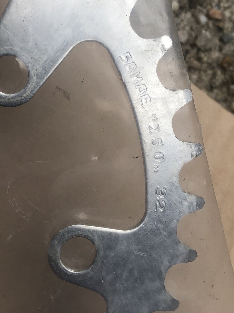Vintage Sakae SR Ovaltech Chainring MTB 32T