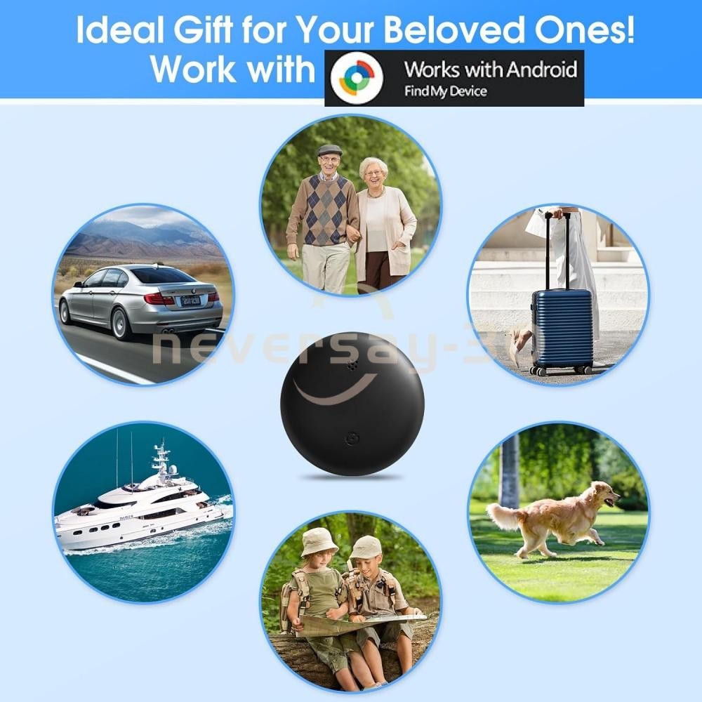 Car Tracker Tag for Android Only, Real Time Car Tracking Device Mini Hidden