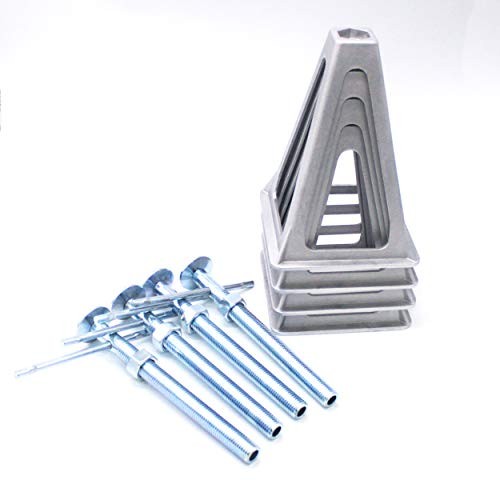 RV Stabilizers Jacks for Trailer Camper 4 Pack Aluminum Stack Jacks 6000