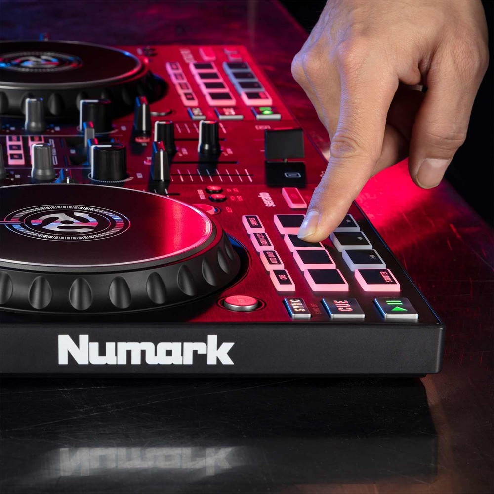 Numark Mixtrack Pro FX Effects 2-Deck Serato DJ Controller w Headphones & Case