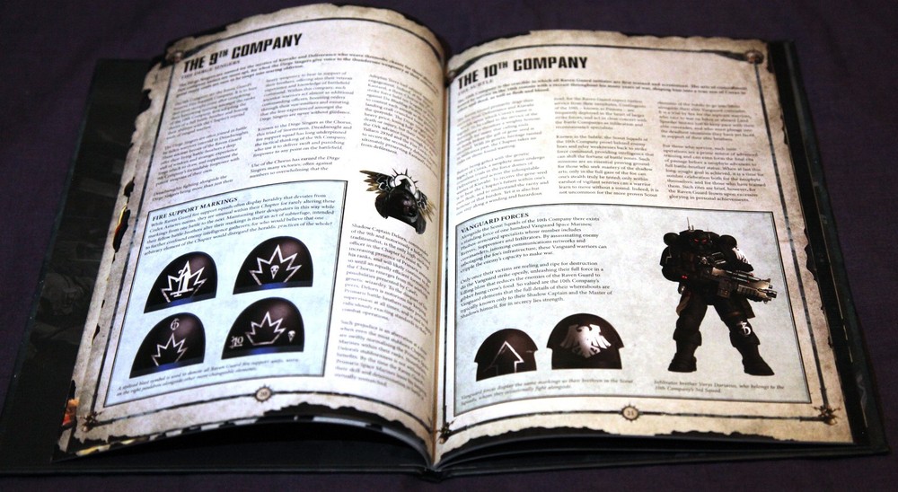 Warhammer 40k, Raven Guard Codex Supplement, Hardback Edition, Games Workshop