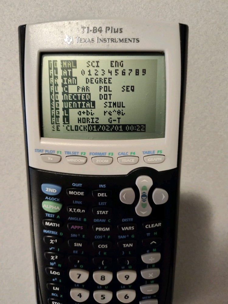 Texas Instruments TI-84 Plus Graphing Calculator W/ Cover